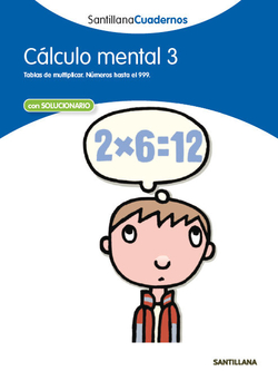 Cálculo mental, 3 Educación Primaria. Cuaderno