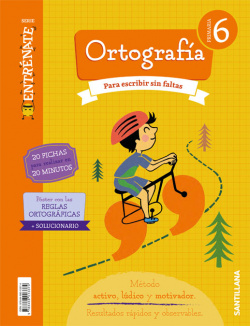 CUADERNO ORTOGRAFÍA 6ºPRIMARIA ENTRÈNATE