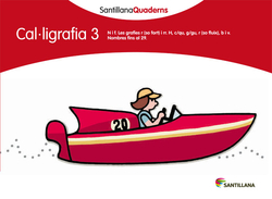Cal·ligrafia, Educació Primària. Quadern 3