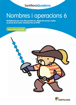 Nombres i operacions, Educación Primaria. Quadern 6