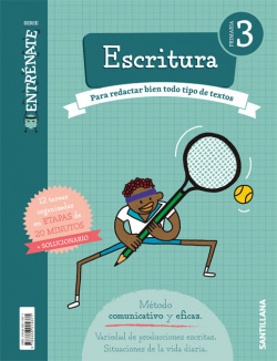 CUADERNO ESCRITURA 3ºPRIMARIA. ENTRÈNATE
