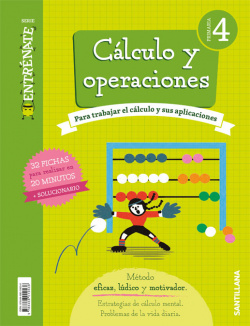 CUADERNO CÁLCULO 4ºPRIMARIA. ENTRÈNATE