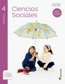 CIENCIAS SOCIALES ASTURIAS + ATLAS 4 PRIMARIA