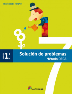 Cuaderno resolución problemas 1ºprimaria. Método Deca