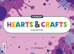 HEARTS & CRAFTS PURPLE NOTEBOOK I ED19 5 PRIMARY