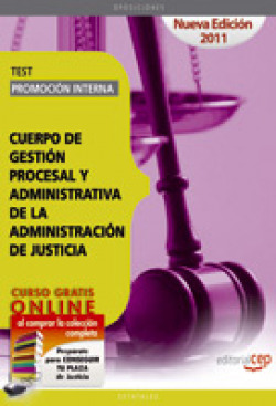 TEST PROMOCION INTERNA CUERPO DE GESTION PROCESAL Y ADMINIST