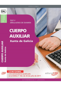 Cuerpo Auxiliar Xunta Galicia Test y Simulacros Examen
