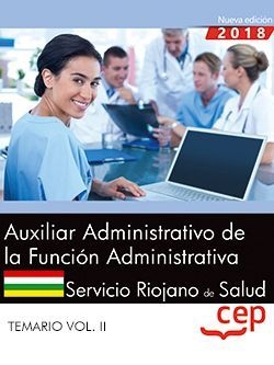 Auxiliar Administrativo de la Función Administrativa. Servicio Riojano de Salud