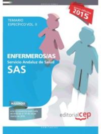 Enfermeros/as Servicio Andaluz Salud temario específico