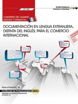 Cuaderno del alumno. Documentación en lengua extranjera, distinta del inglés, pa