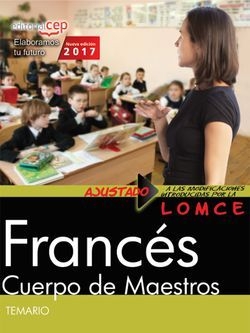 Cuerpo de Maestros. Francés. Temario