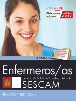 Enfermeros/as. Servicio de Salud de Castilla - La Mancha (SESCAM). Temario y tes