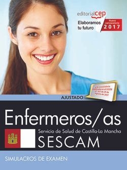 Enfermeros/as. Servicio de Salud de Castilla-La Mancha (SESCAM). Simulacros de e