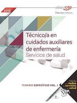 Técnico/a en cuidados auxiliares de enfermería. Servicios de salud. Temario espe