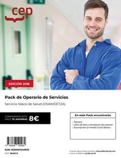 Pack de libros. Operario de Servicios. Servicio vasco de salud-Osakidetza.