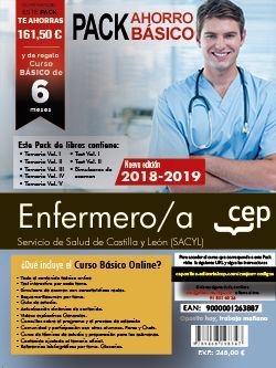 PACK AHORRO BASICO ENFERMERO SERVICIO SALUD CASTILLA LEON
