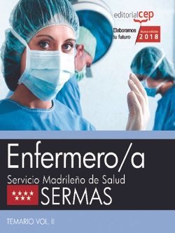 Enfermero/a. Promoción interna. Servicio Madrileño de Salud (SERMAS). Temario Vo