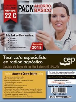 PACK AHORRO BÁSICO. Técnico/a especialista en radiodiagnóstico. Servicio de Salu