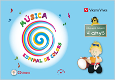 Música 4 anys (espiral colors) Baleares