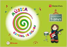 Música 5 anys (espiral colors) Baleares
