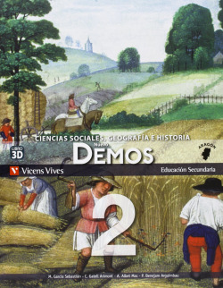 (ARG).(12).N.DEMOS 2º.ESO (ARAGON) *UN VOLUMEN* SOCIALES