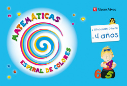 matematicas 4 años (espiral de colores) carpeta