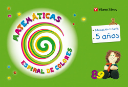 matematicas 5 años (espiral de colores) carpeta