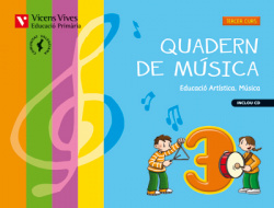 quadern musica 3r primaria +cd *valencia* 2016