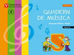 Quadern música 5e.primaria.(+cd).Valencia