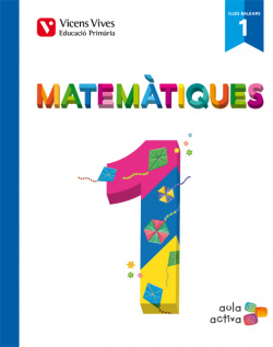 Matemàtiques 1r.primaria. Aula activa. Trimestral
