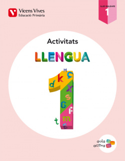Quadern llengua 1r.primaria. Aula activa. Trimestral
