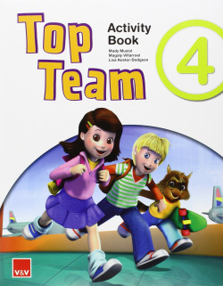 ingles top team 4º.primaria activity+cd