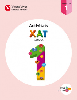 Quadern Xat 1r.primaria. Llengua. Aula activa. Trimestral. Balears