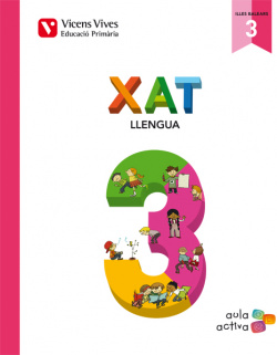Xat 3r.primaria. Llengua. Aula activa. Trimestral