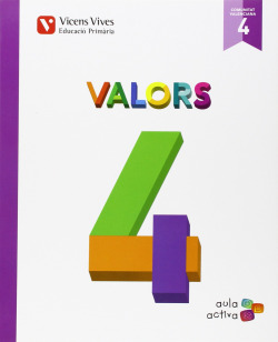 Valors 4t.primaria. Aula activa. Valencia