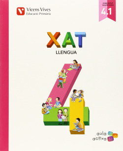 Xat llengua valenciá 4t.primaria. Aula activa. Trimestral