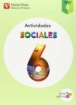 Cuaderno Ciencias sociales 6ºprimaria. Madrid. Aula activa