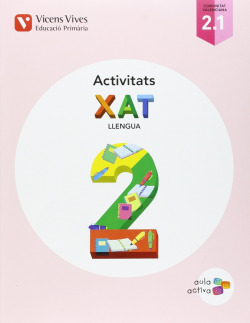 Quadern xat llengua 2n.primaria. Aula activa. Trimestral. Valencia