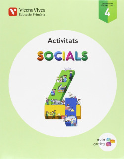 Quadern ciences socials 4t.primaria. Aula activa. Valencia
