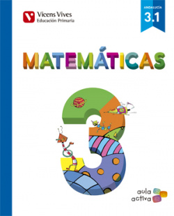 MATEMATICAS 3 PRIMARIA ANDALUCIA LIBROS 1 2 3 AULA ACTIVA