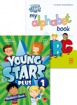 YOUNG STARS PLUS 1ºPRIMARIA. STUDENT'S BOOK + MY ALPHABET 2019