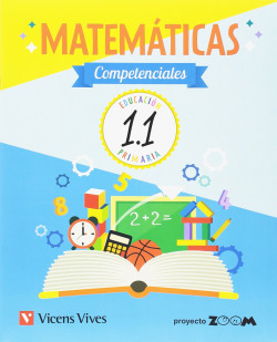 3 CUADERNOS MATEMATICAS COMPETENCIALES 1 PRIMARIA PROYECTO ZOOM