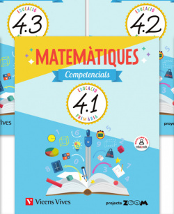 QUADERN MATEMATIQUES COMPETENCIALS 4T.PRIMARIA. ZOOM. CATALUNYA 2019