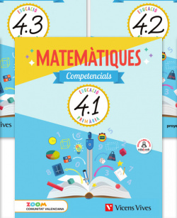QUADERN MATEMATIQUES COMPETENCIALS 4T.PRIMARIA. ZOOM. VALENCIA 2019
