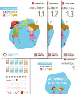 PRI1 MATEMÁTICAS 1 TRIM. + ACT. BIENVENIDA COMUNID