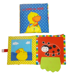 EL LIBRO DEL BEBÉ: Pato (libro interactivo de tela)