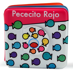 Libro de baño. Pececito rojo