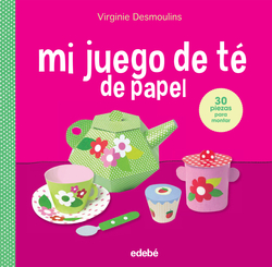 Mi juego de té en papel