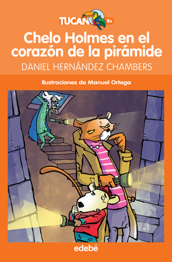 Chelo Holmes en el corazón de la pirámide