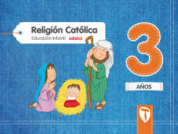 RELIGION ZAIN 3 AÑOS 2017